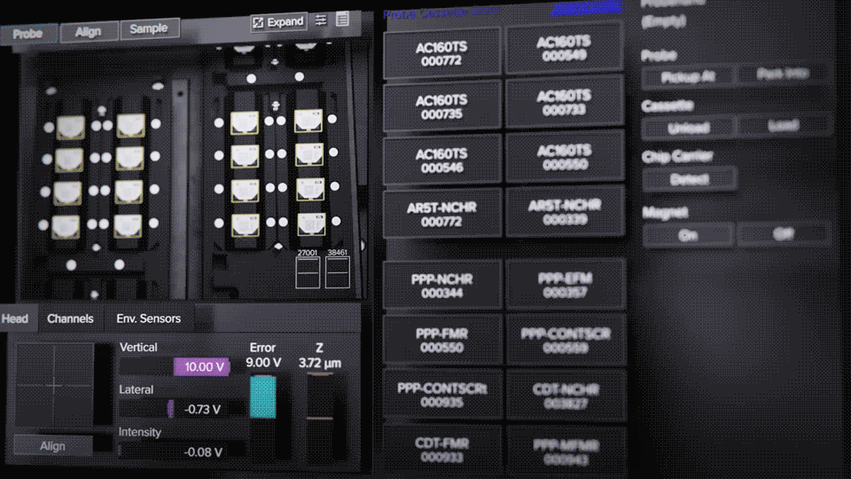 атомно-силовой микроскоп, Park FX200, AFM, True Non-contact, ортогональное сканирование, автоматическая замена зонда, 200 мм образец, наноизмерения, тепловой дрейф, SmartScan, SLD лазер, кинематическое крепление, оптический автофокус, метрология, нанотехнологии